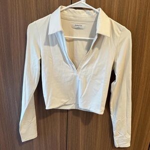 Aritzia Babaton Contour Cropped Long Sleeve